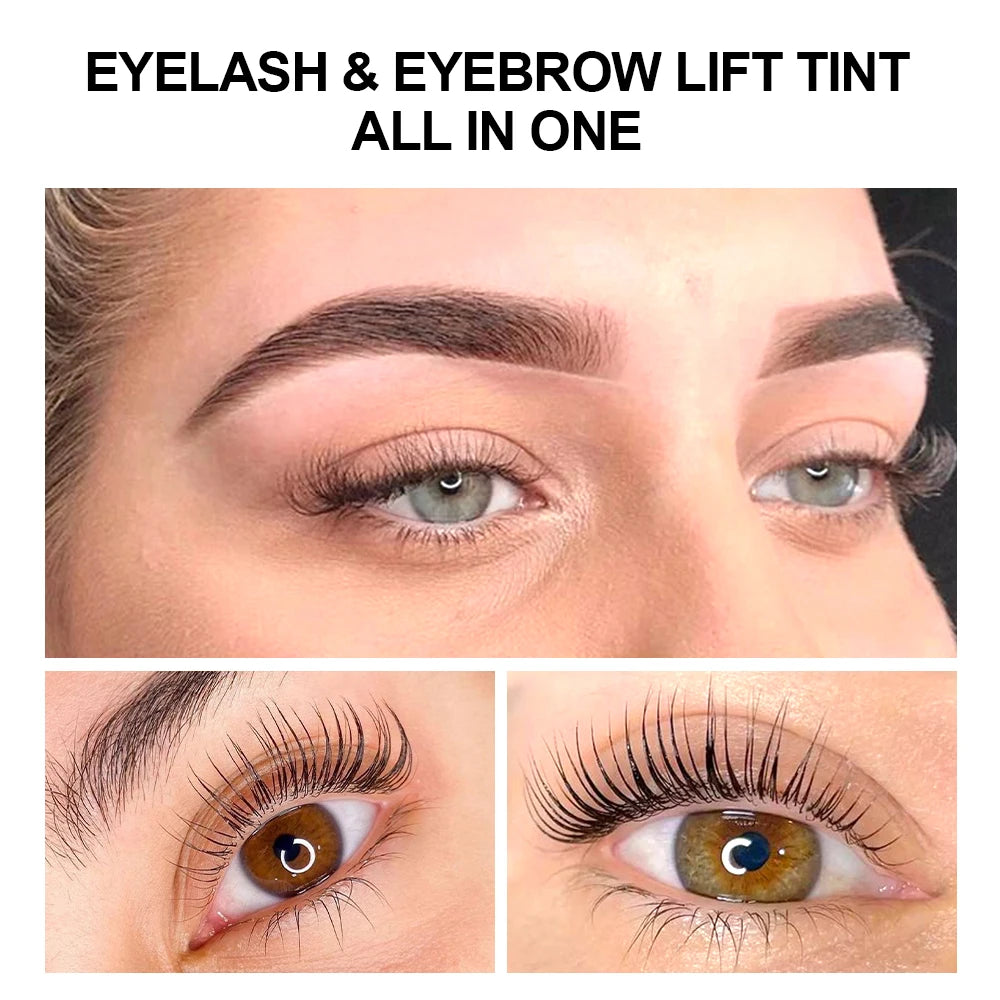 Professional Lash Lift and Brow Tinting Kit for Salon-Quality Results - 4