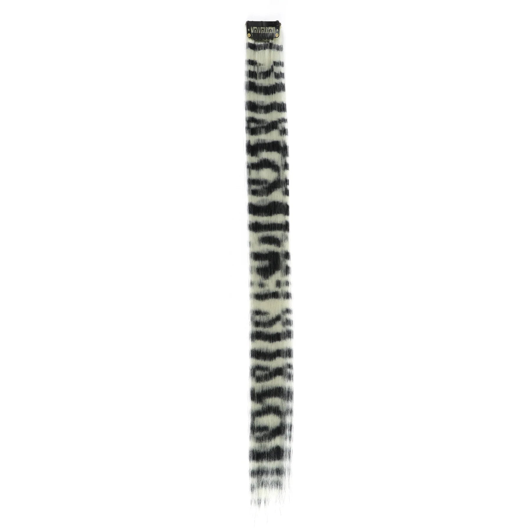 Colorful Leopard Print Clip-In Hair Extensions for Parties and Daily Use - 14