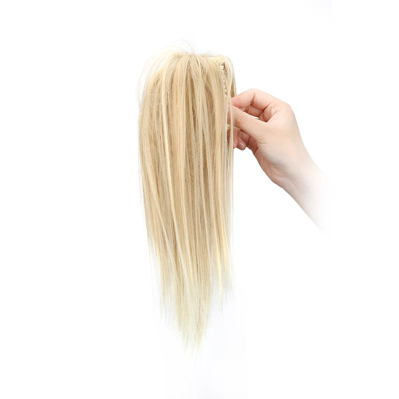 14-Inch Straight Ponytail Hair Extension Clip-In - 8
