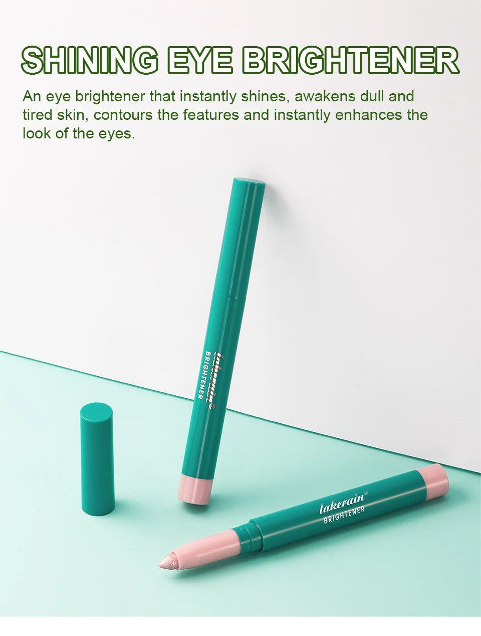 Waterproof Shimmer Eyeshadow Stick for Radiant Eye Brightening