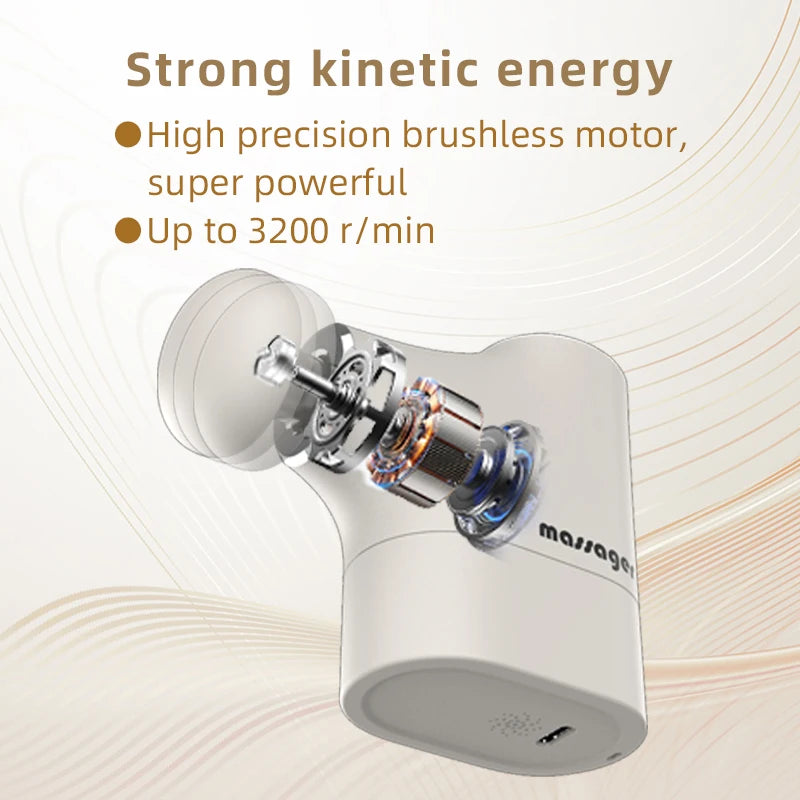 Portable Deep Tissue Percussion Massage Gun for Muscle Recovery