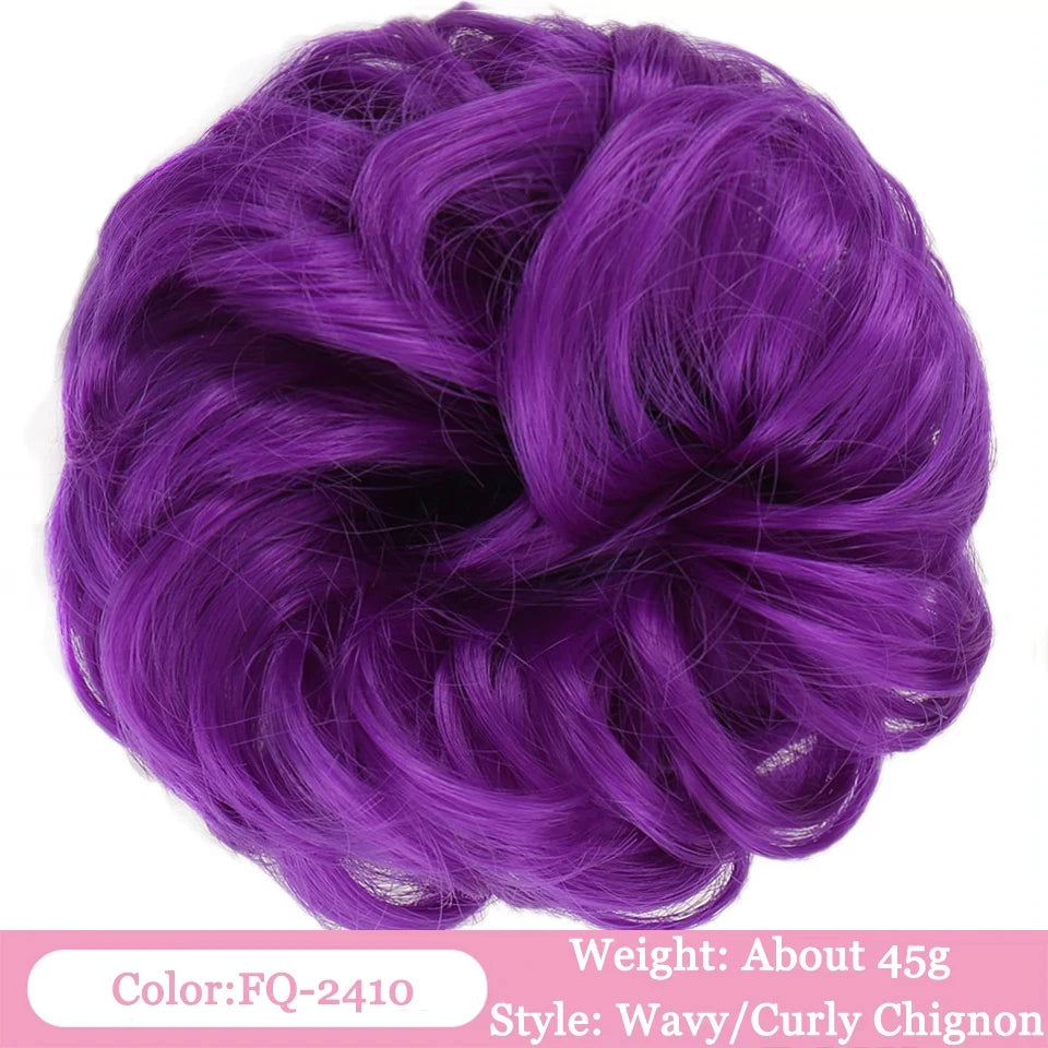 Messy Bun Hair Extension with Elastic Band - 44