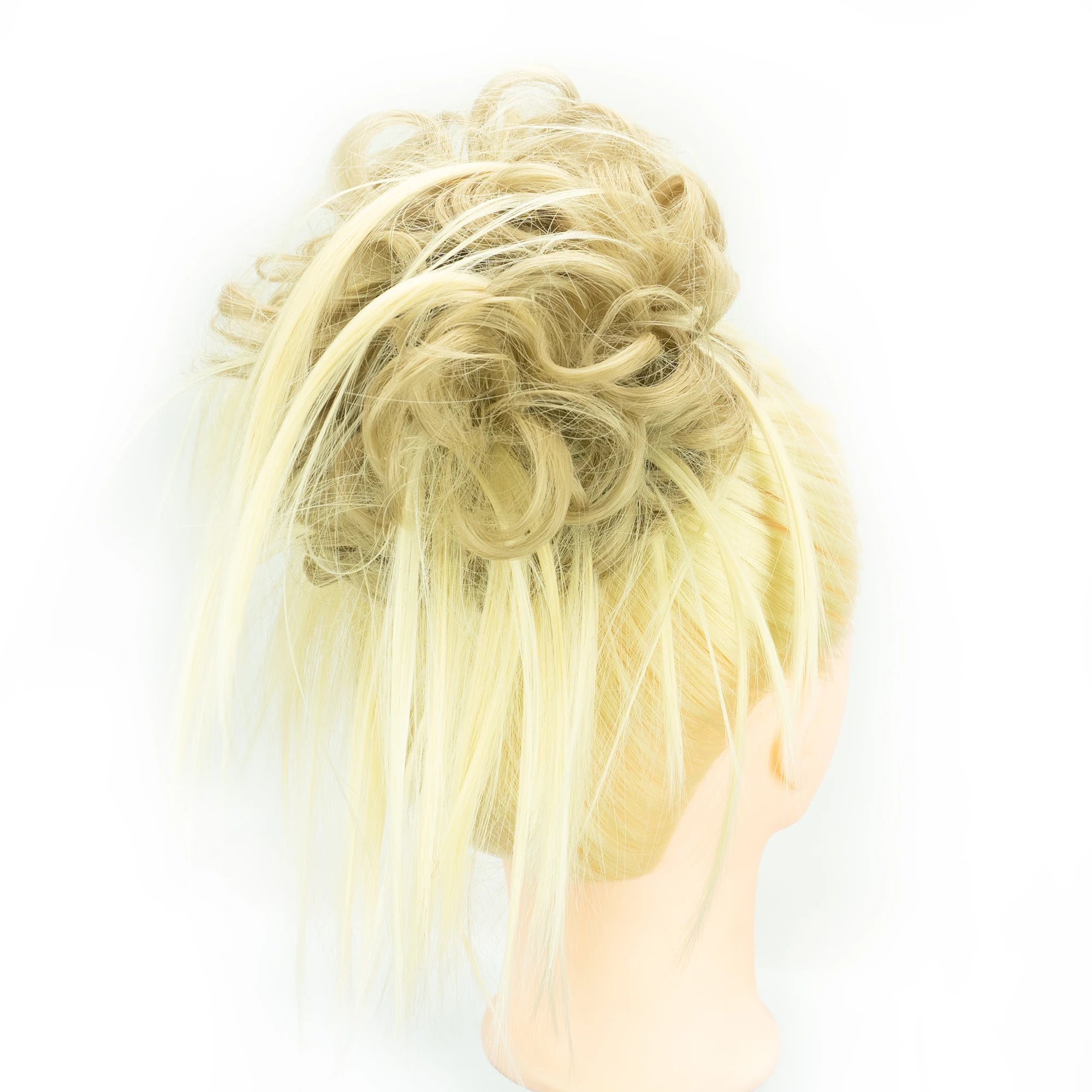 Messy Wavy Hair Bun Scrunchie Extension for Instant Volume and Updo - 27