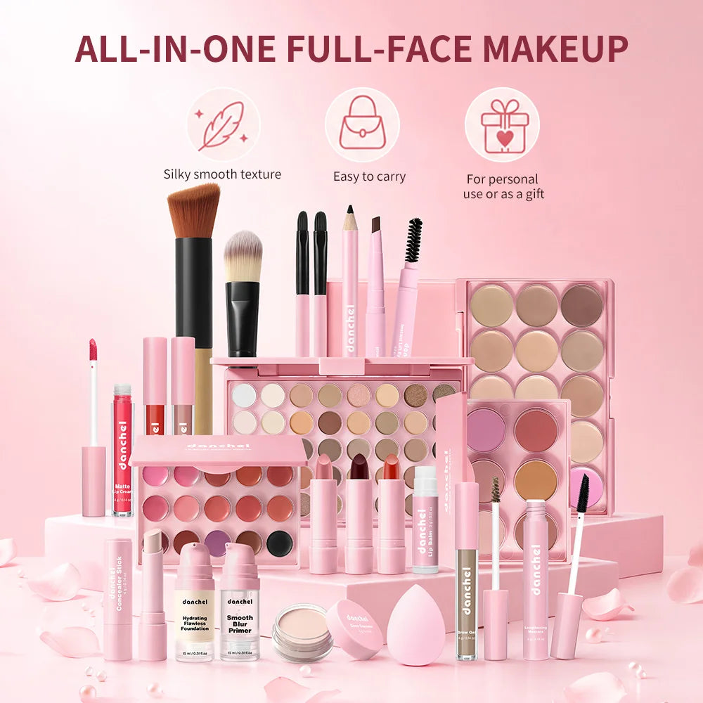 All-in-One Professional Makeup Kit with Full Cosmetic Essentials - 2