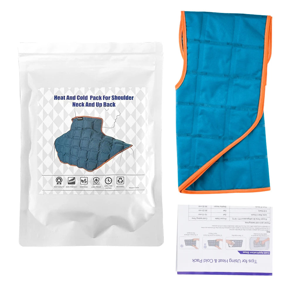 Reusable Hot and Cold Therapy Wrap for Back, Shoulder, and Joint Pain Relief - 21