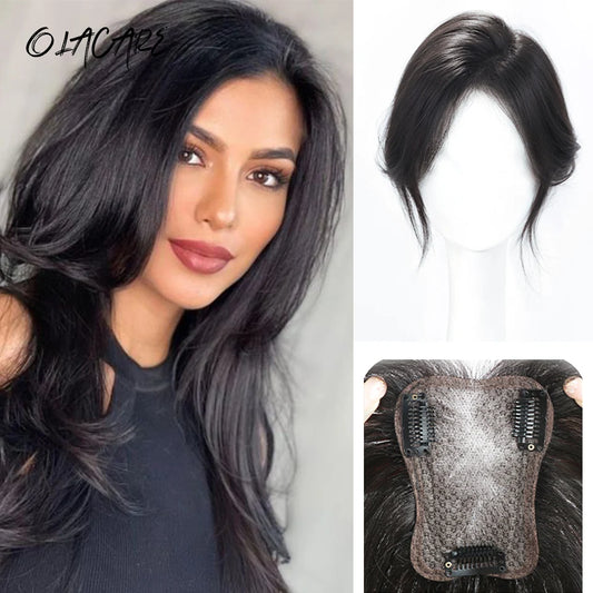 Clip-in Figure-Eight Bangs Hair Extension