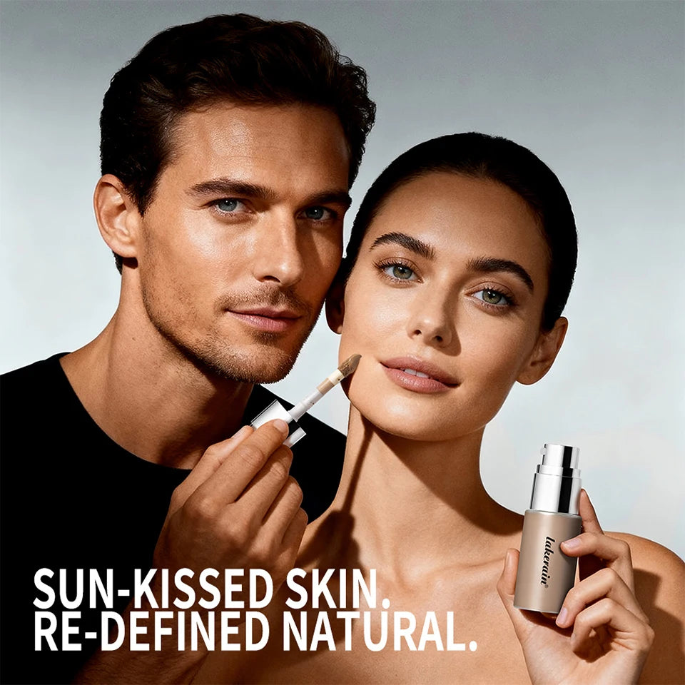 Hydrating Bronzing and Shaping Serum for Natural Face Contouring