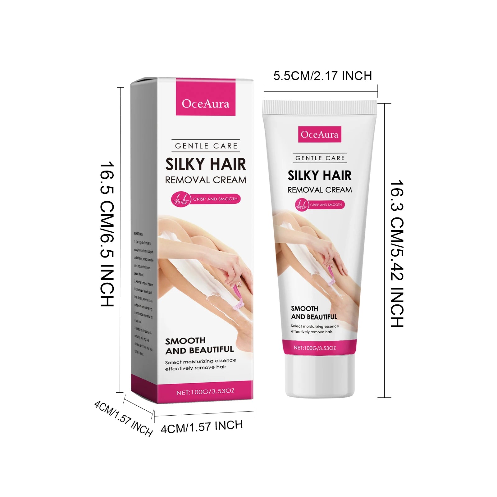 Gentle Hair Removal Cream and Soothing Oil for Sensitive Skin - 6