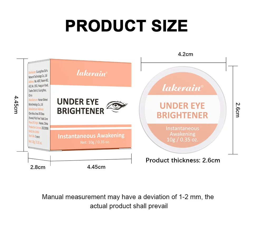 Hydrating Under Eye Brightening Concealer for Dark Circles