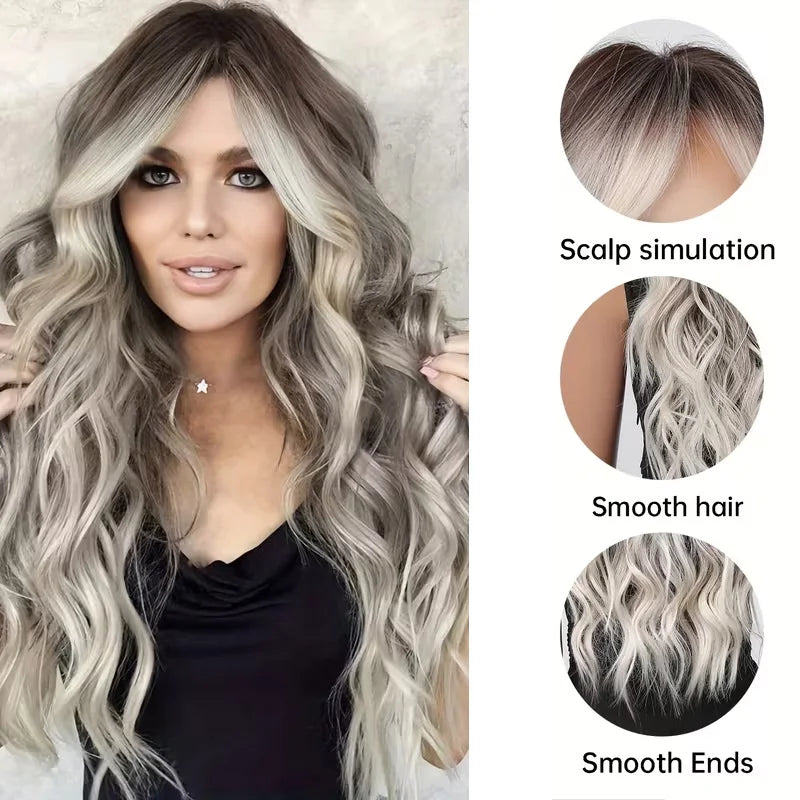 Heat-Resistant Long Body Wave Wig for Daily Wear and Special Occasions - 3