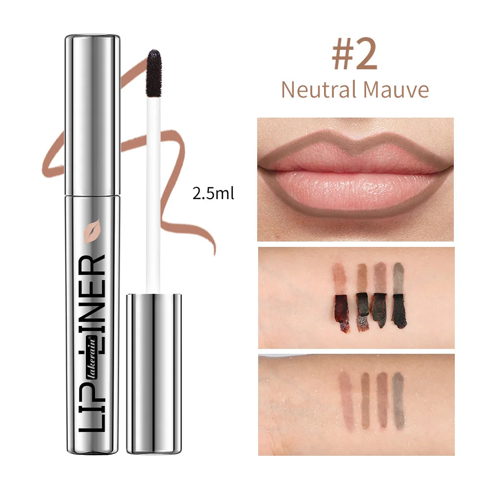 Peel-Off Tattoo Lip Liner for Long-Lasting Waterproof Smudge-Proof Color - 22