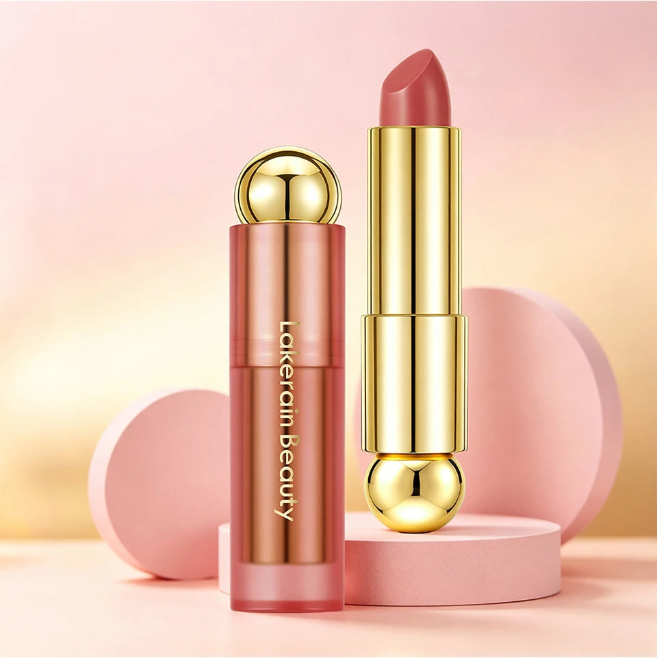 3-in-1 Tinted Moisturizing Lip Oil Stick for Glossy Plump Lips