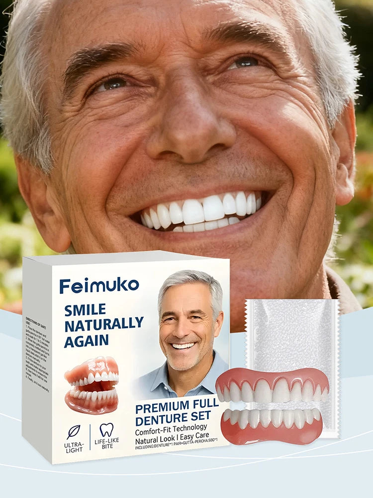 Instant Full Set Dentures for Natural Smile and Confidence - 7