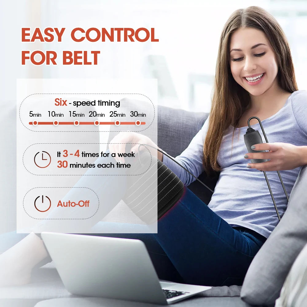 Red Light Therapy Belt for Pain Relief and Muscle Recovery