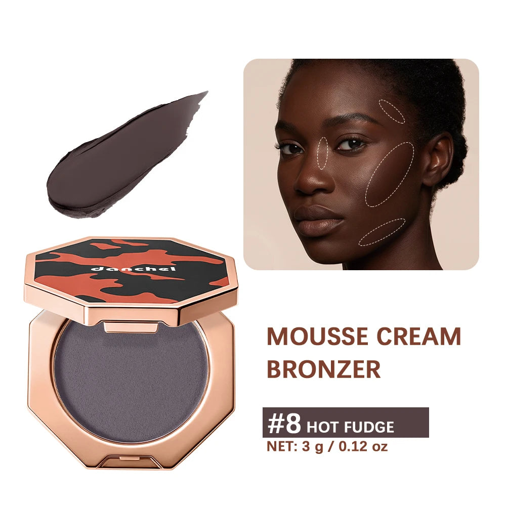 Long-Lasting Cream Mousse Bronzer for Natural Sculpting and Definition - 20