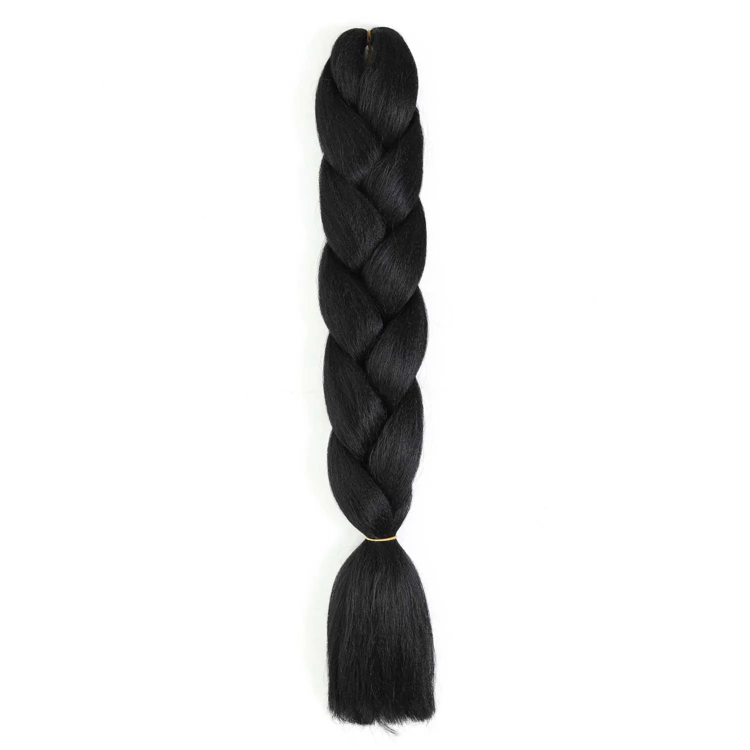 24-Inch Synthetic Purple Braiding Hair Extensions - 15
