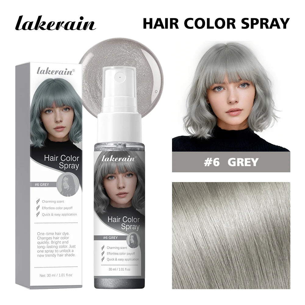 Temporary Washable Hair Color Spray for Instant Vibrant Styling - 21