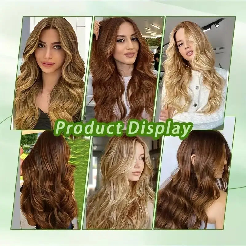 16-Inch Wavy Clip-In Hair Extensions for Instant Volume