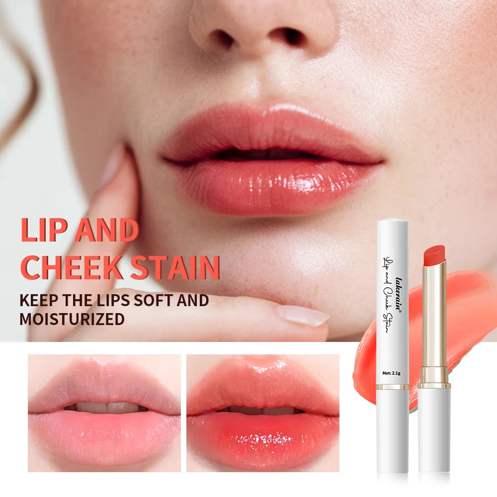 pH-Activated Color-Changing Lip and Cheek Stain Moisturizing Balm - 2