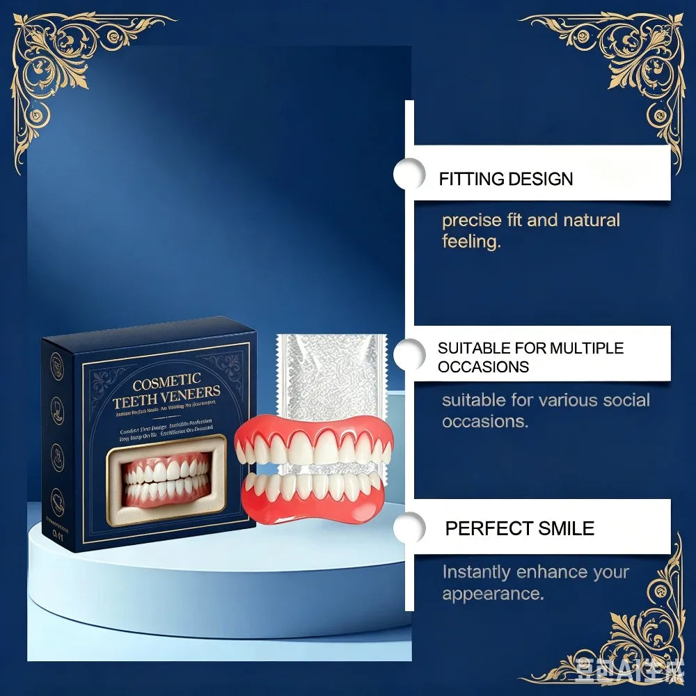 Moldable Thermoplastic Denture Fitting Kit for Natural Smile