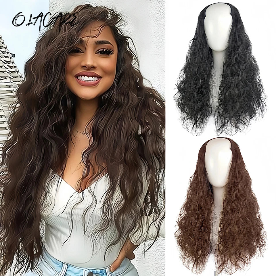 Wavy Clip-In Hair Extensions for Voluminous Styles