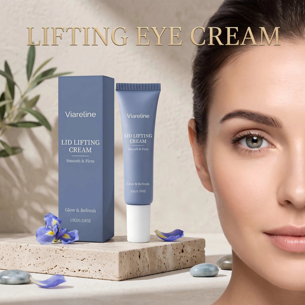 Firming Eye Cream for Dark Circles and Fine Lines Puffiness Relief