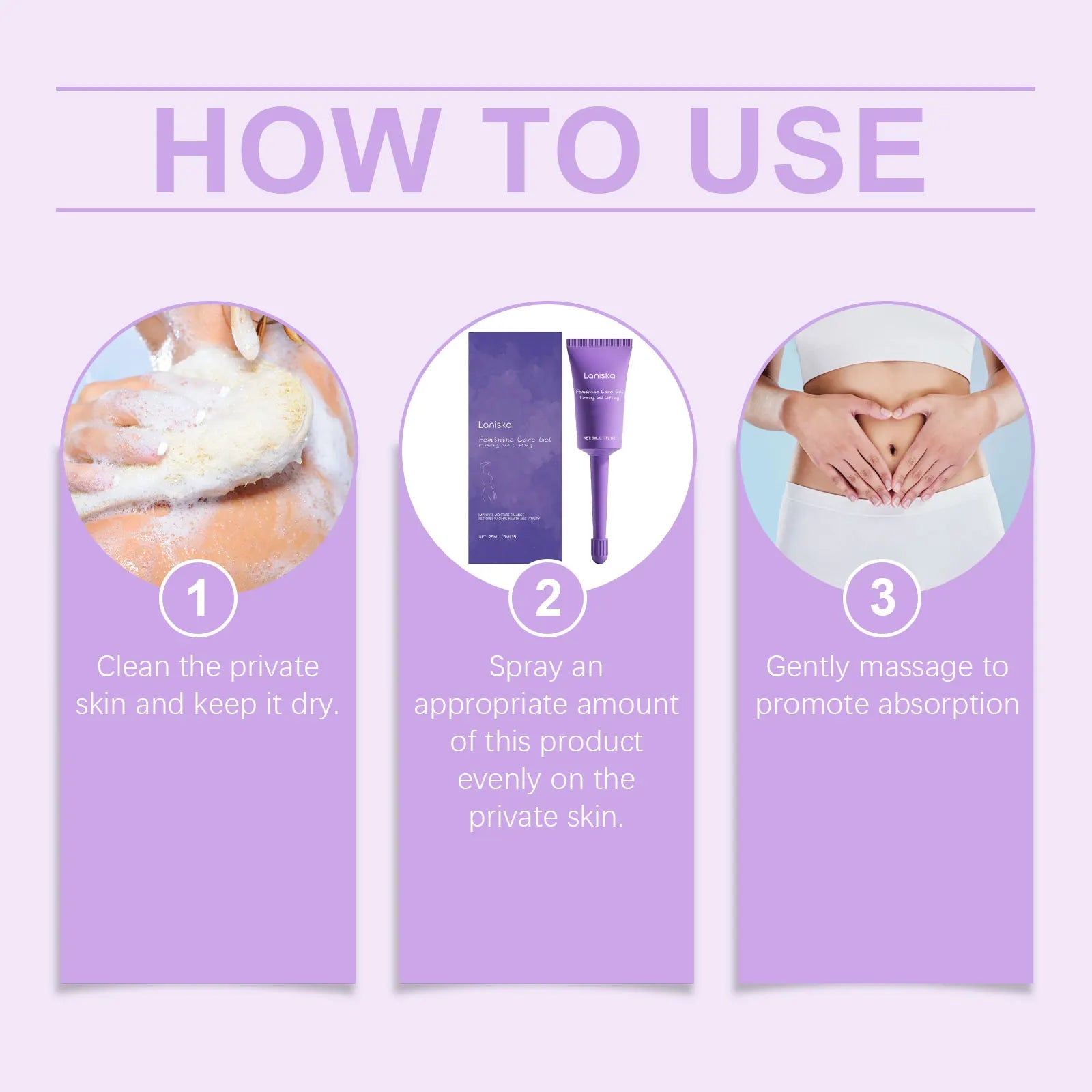 Refreshing Feminine Intimate Care Gel for Daily Cleansing and Firming - 16