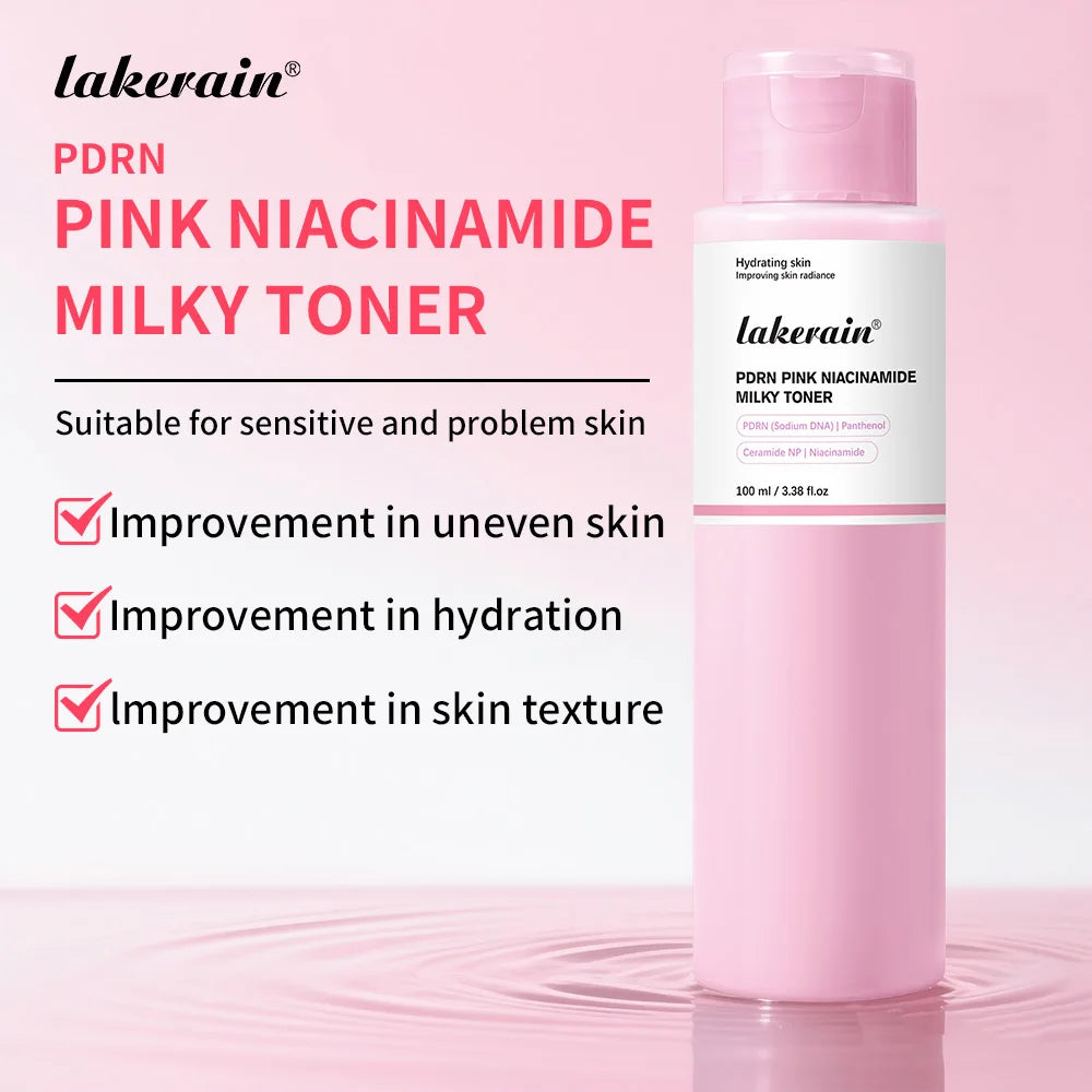 PDRN Niacinamide Milky Toner for Deep Hydration and Glowing Radiant Skin