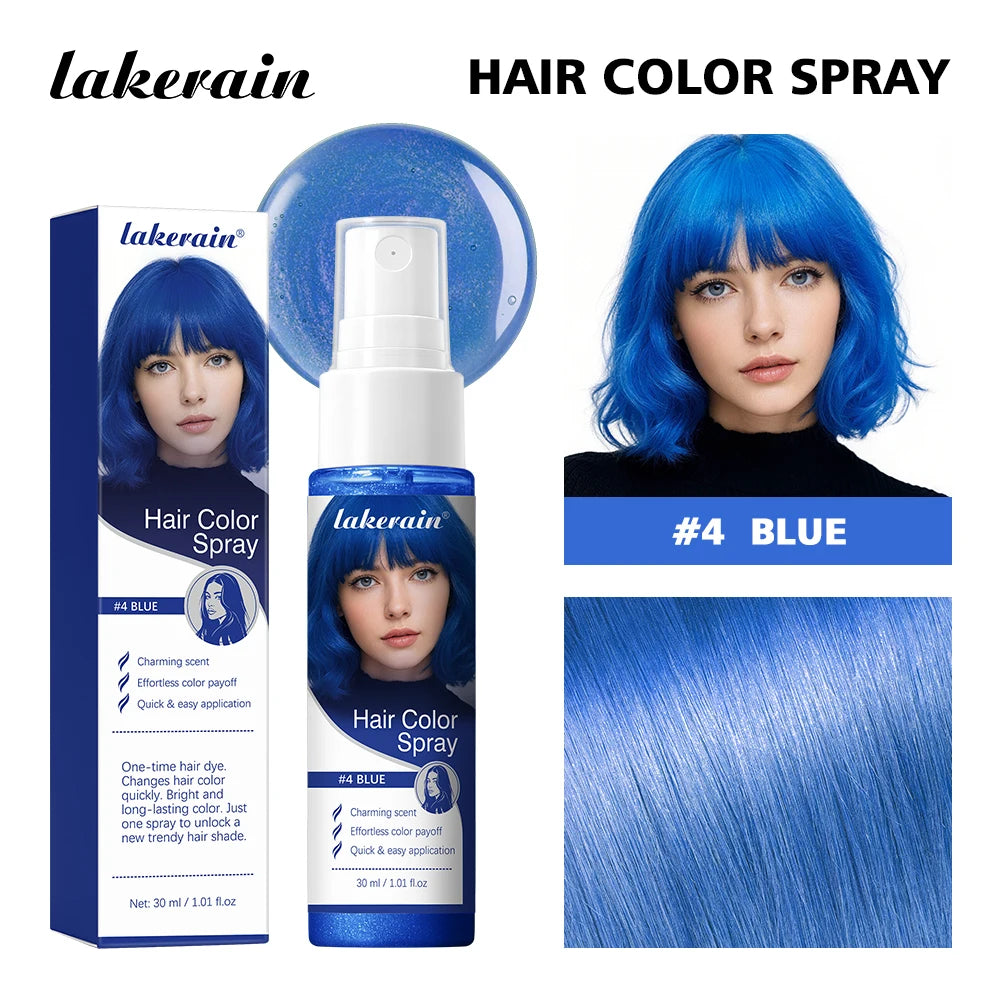 Temporary Washable Hair Color Spray for Instant Vibrant Styling - 23