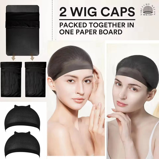 Elastic Breathable Nylon Wig Caps for Secure Comfortable Hair Styling