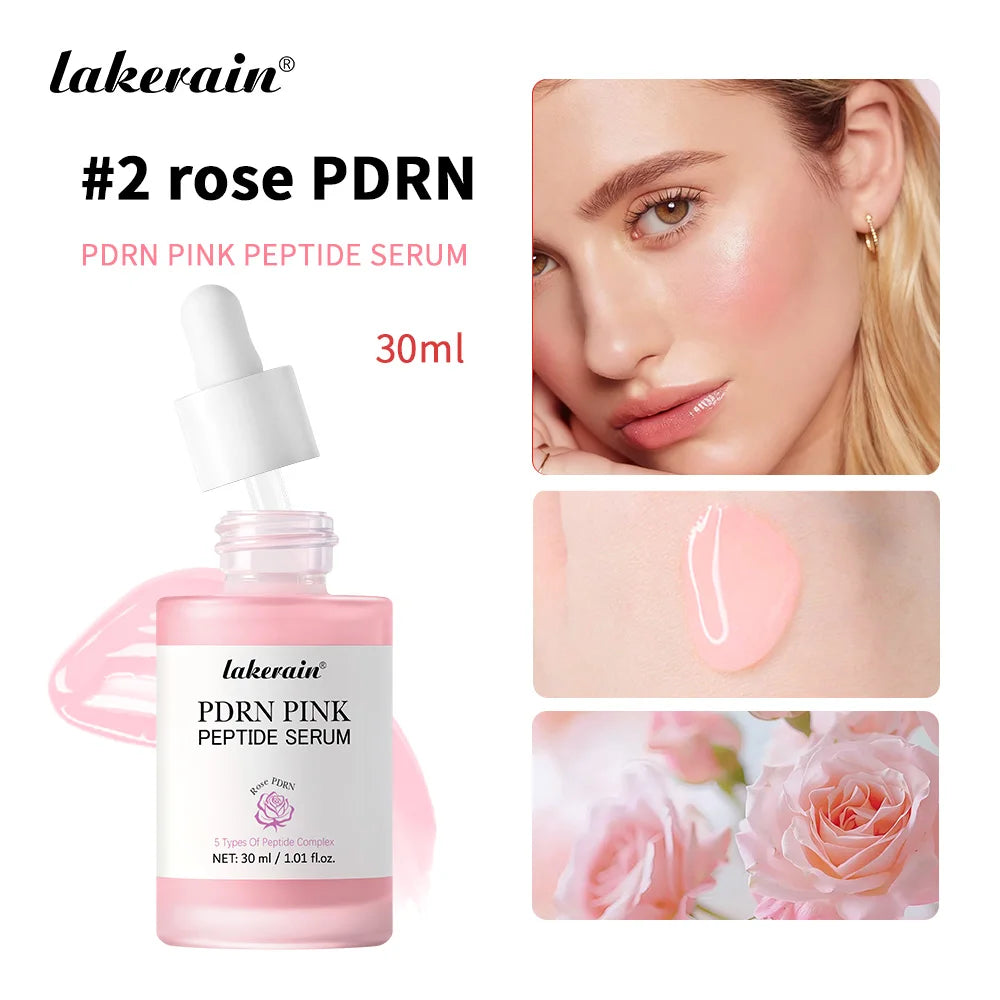 Salmon DNA PDRN Pink Peptide Serum for Radiant Hydrated Skin