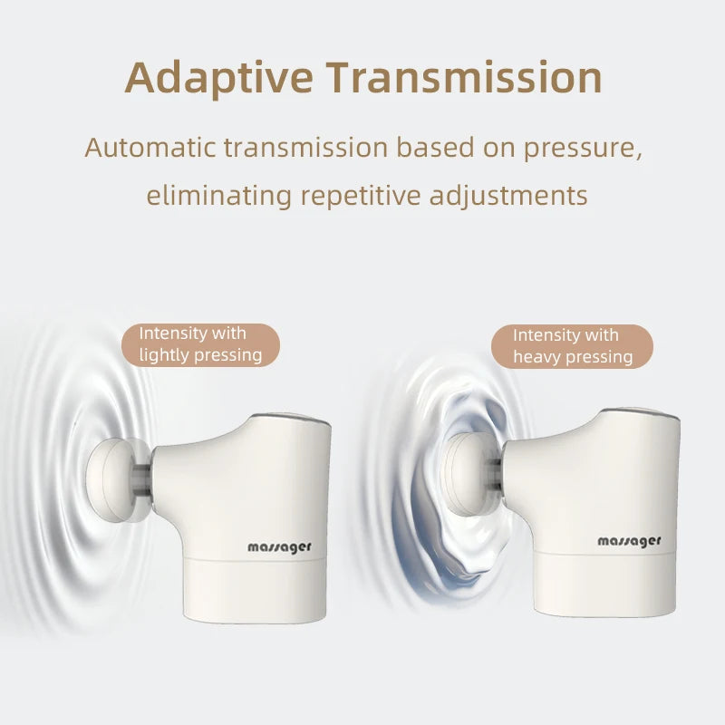Portable Deep Tissue Percussion Massage Gun for Muscle Recovery