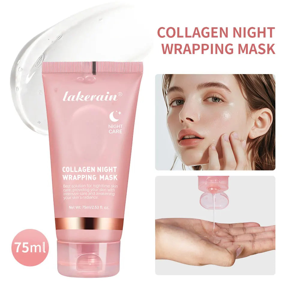 Collagen Peel-Off Night Mask for Face Firming and Deep Hydration - 48
