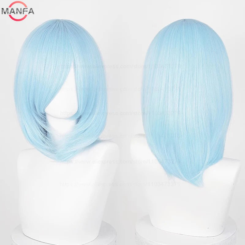 40cm Heat Resistant Anime Cosplay Wig - 30