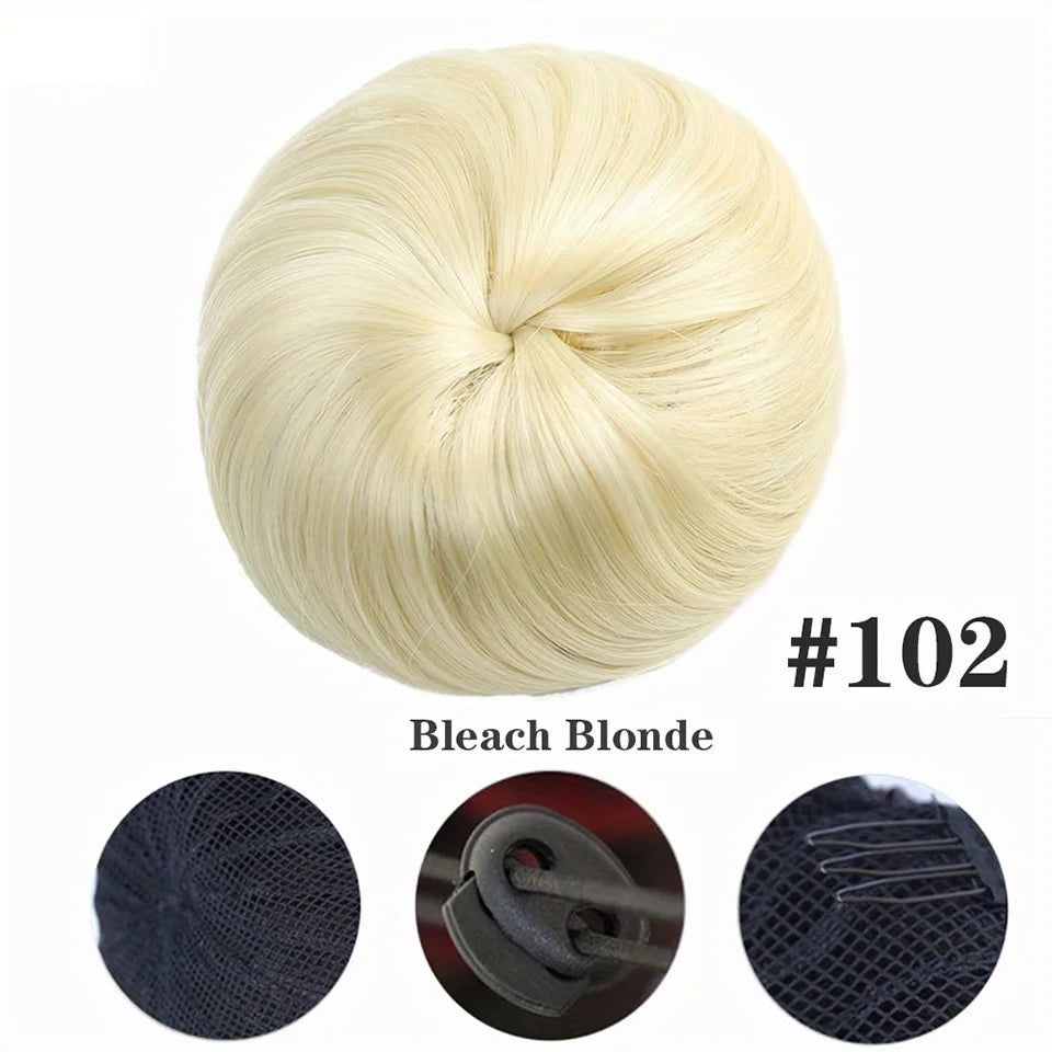 Messy Bun Hair Extension with Elastic Band - 17