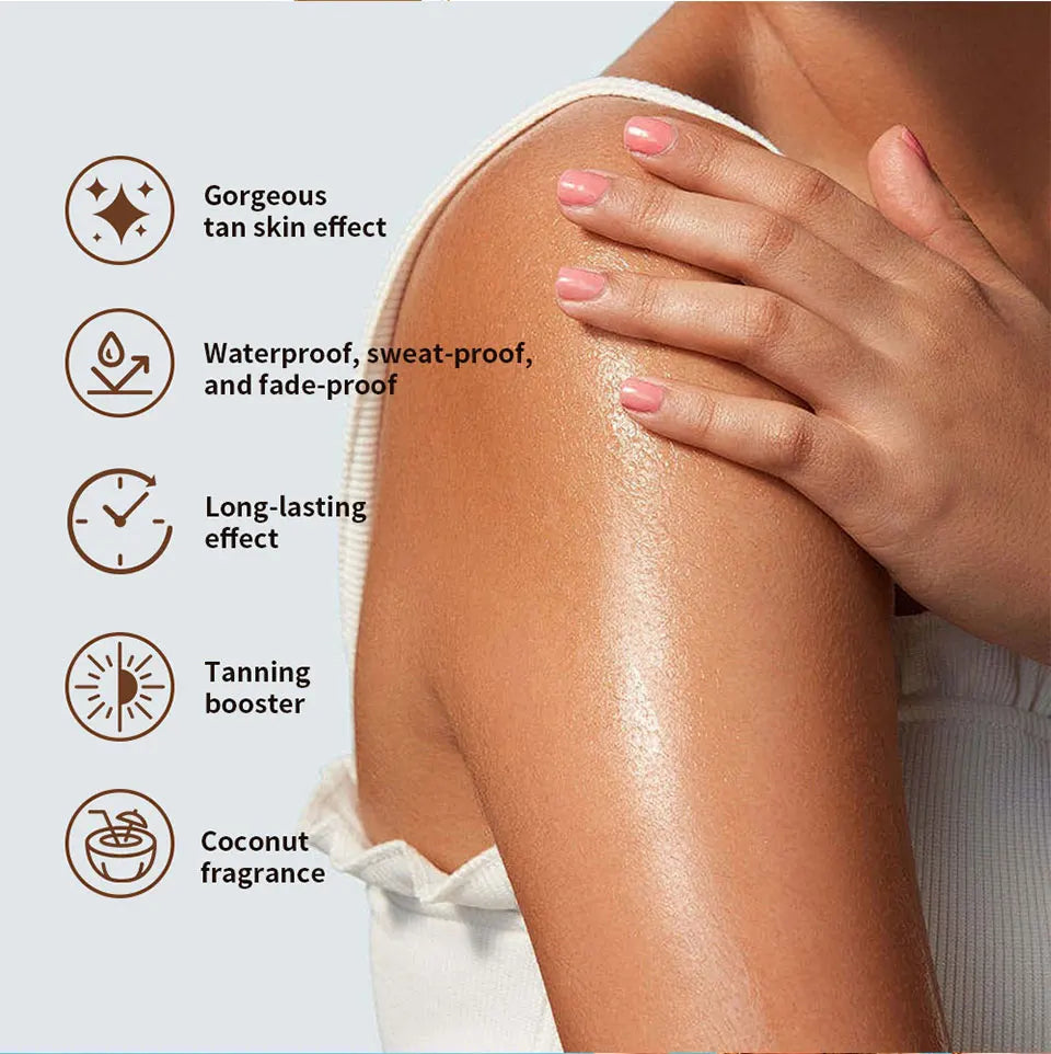 Sunless Tanning Body Lotion for a Deep Natural Bronze Glow - 8