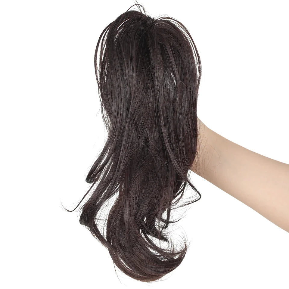 10-Inch Curly Claw Clip Ponytail Extension for Instant Volume - 8