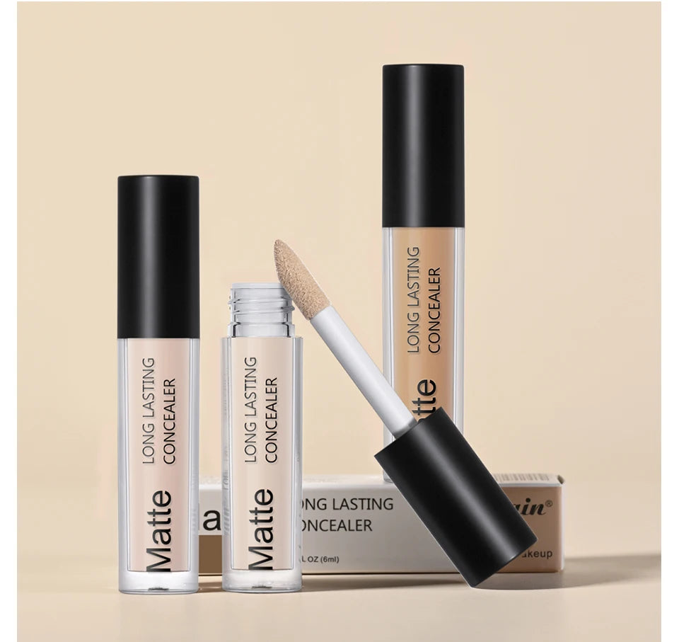 Full Coverage Matte Finish Liquid Concealer for All Skin Types - 17