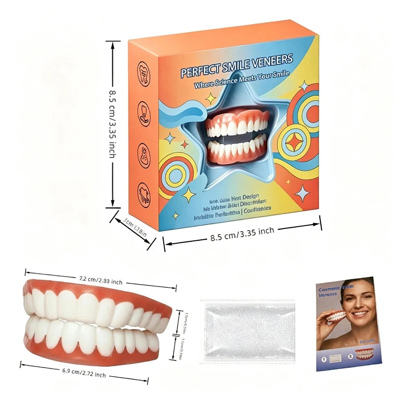 Comfortable Silicone Snap-On Dentures for Natural Smile Restoration - 12