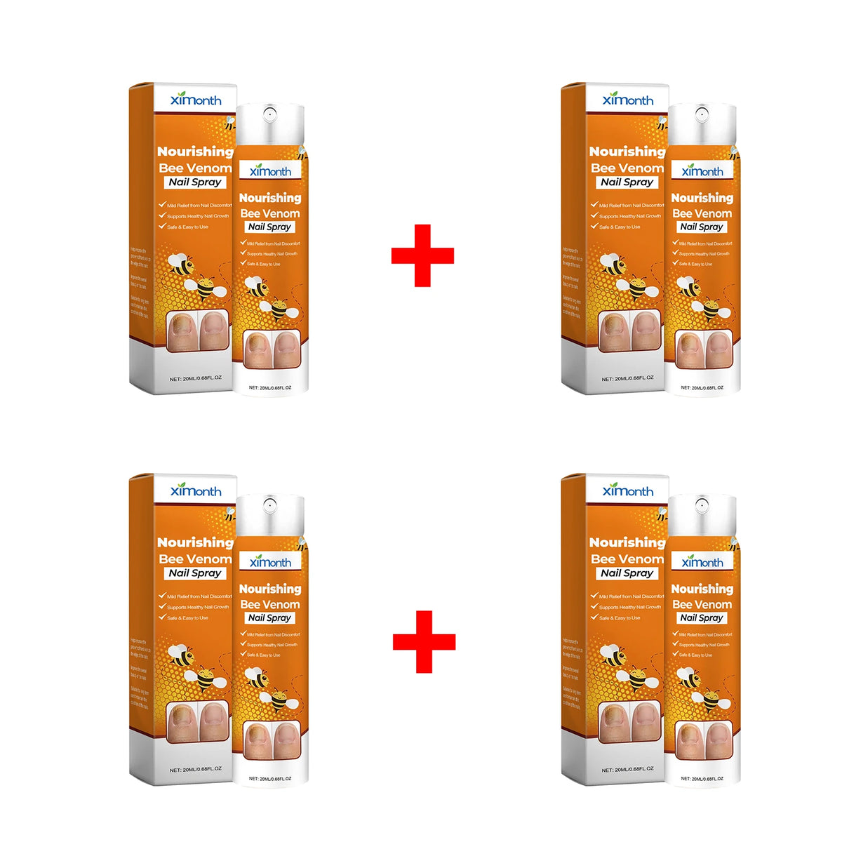 Bee Venom Nourishing Nail Spray for Repairing Brittle and Damaged Nails