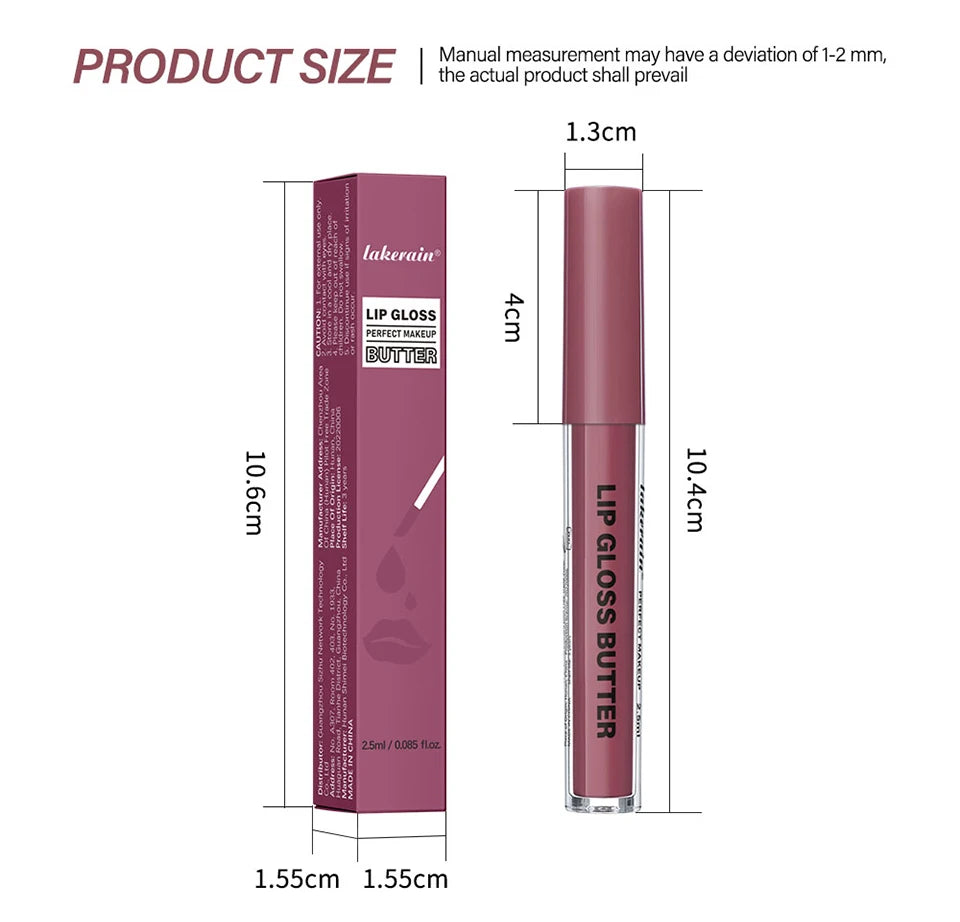 Hydrating Mirror-Finish Lip Gloss for Smooth and Plump Lips