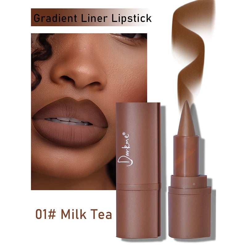 Velvet Matte Lip Liner Pencil for Long-Lasting Waterproof Lip Contouring