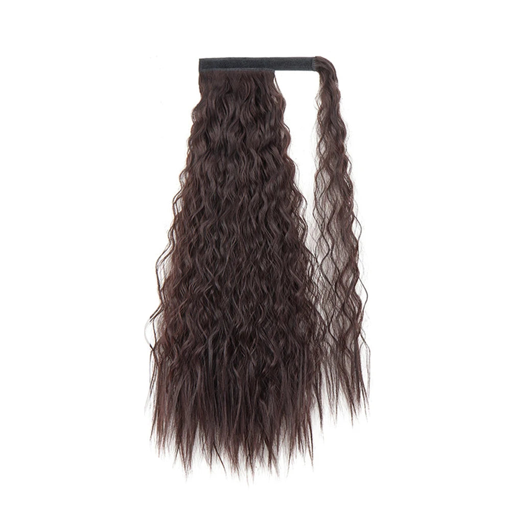 Curly Drawstring Ponytail Hair Extension for Instant Volume and Length - 9