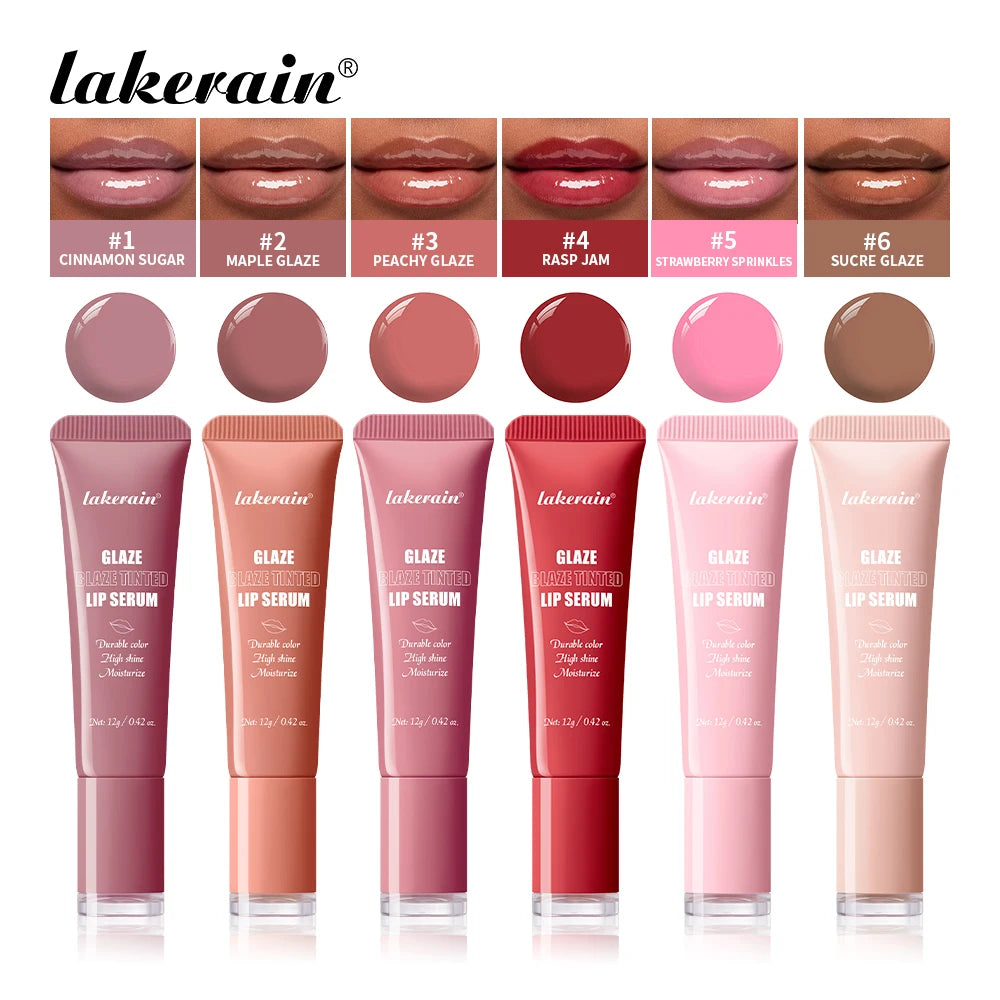 Tinted Hydrating Lip Serum for Glossy and Plump Lips - 1