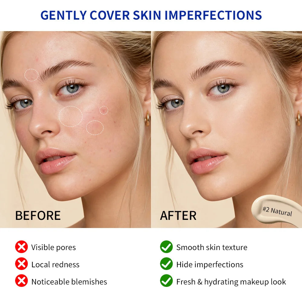 Collagen Hydro Air Cushion CC Cream for Long-Lasting Hydrating Makeup
