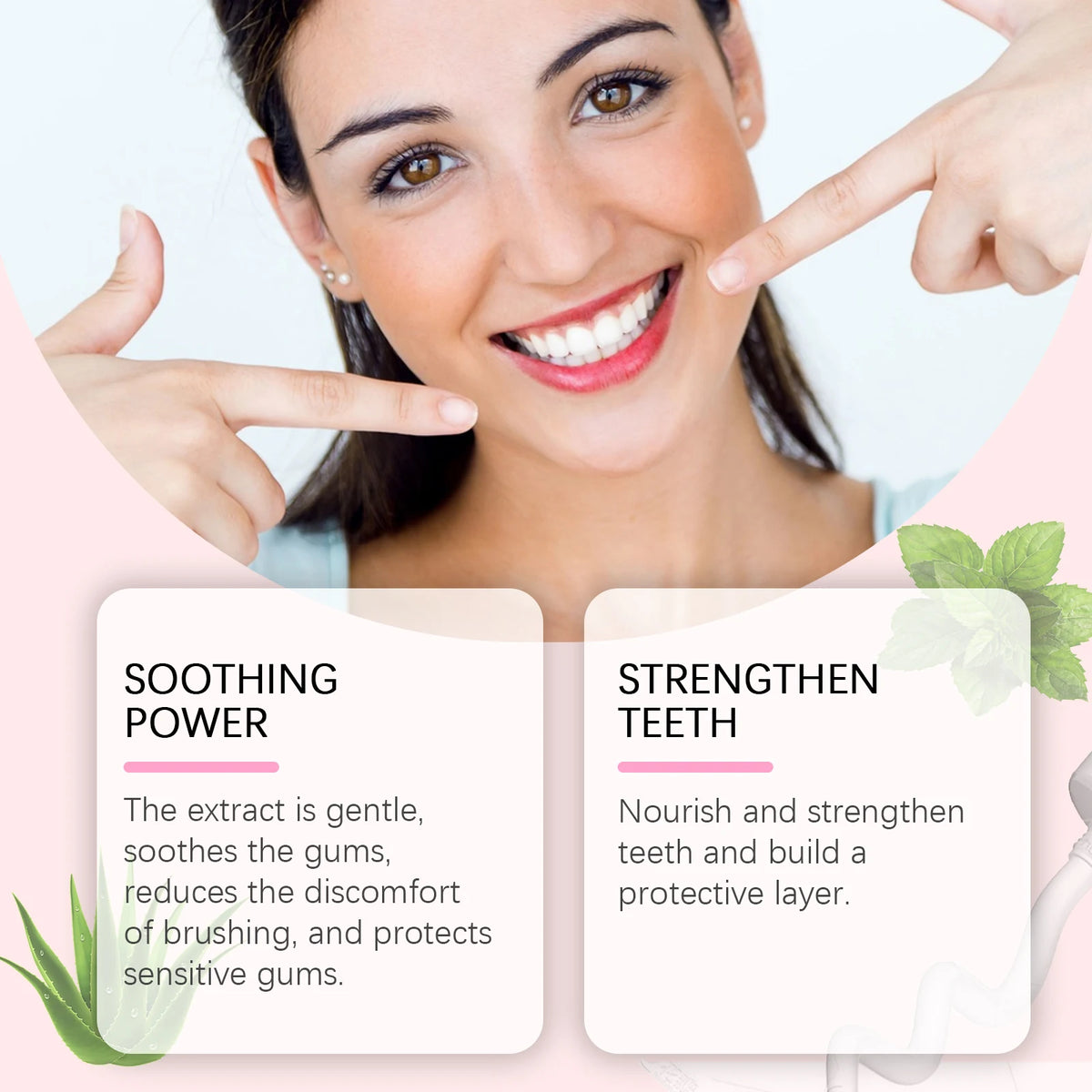 Professional Teeth Whitening Toothpaste for Cavity Repair and Fresh Breath
