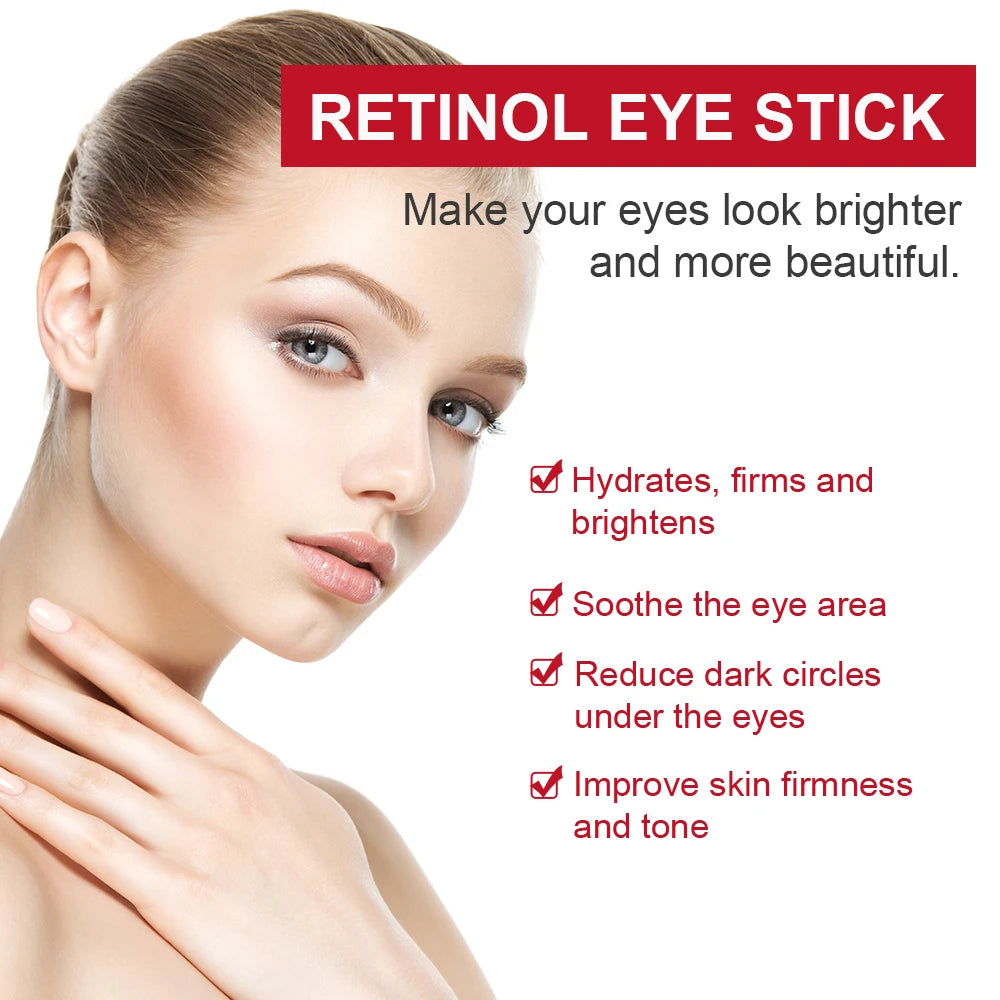 Retinol Anti-Wrinkle Eye Stick for Dark Circles and Puffiness - 4