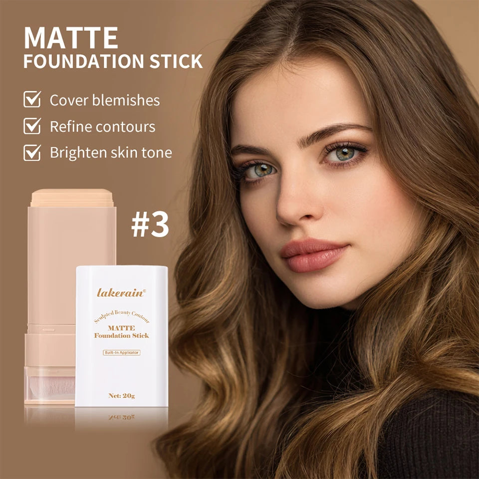 Serum-Boosted Skin Tint Foundation Stick for Radiant Hydrating Coverage - 23