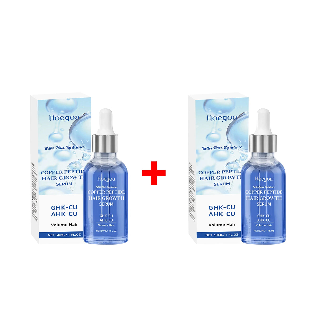 Copper Peptide Hair Growth Serum for Damaged and Thinning Hair