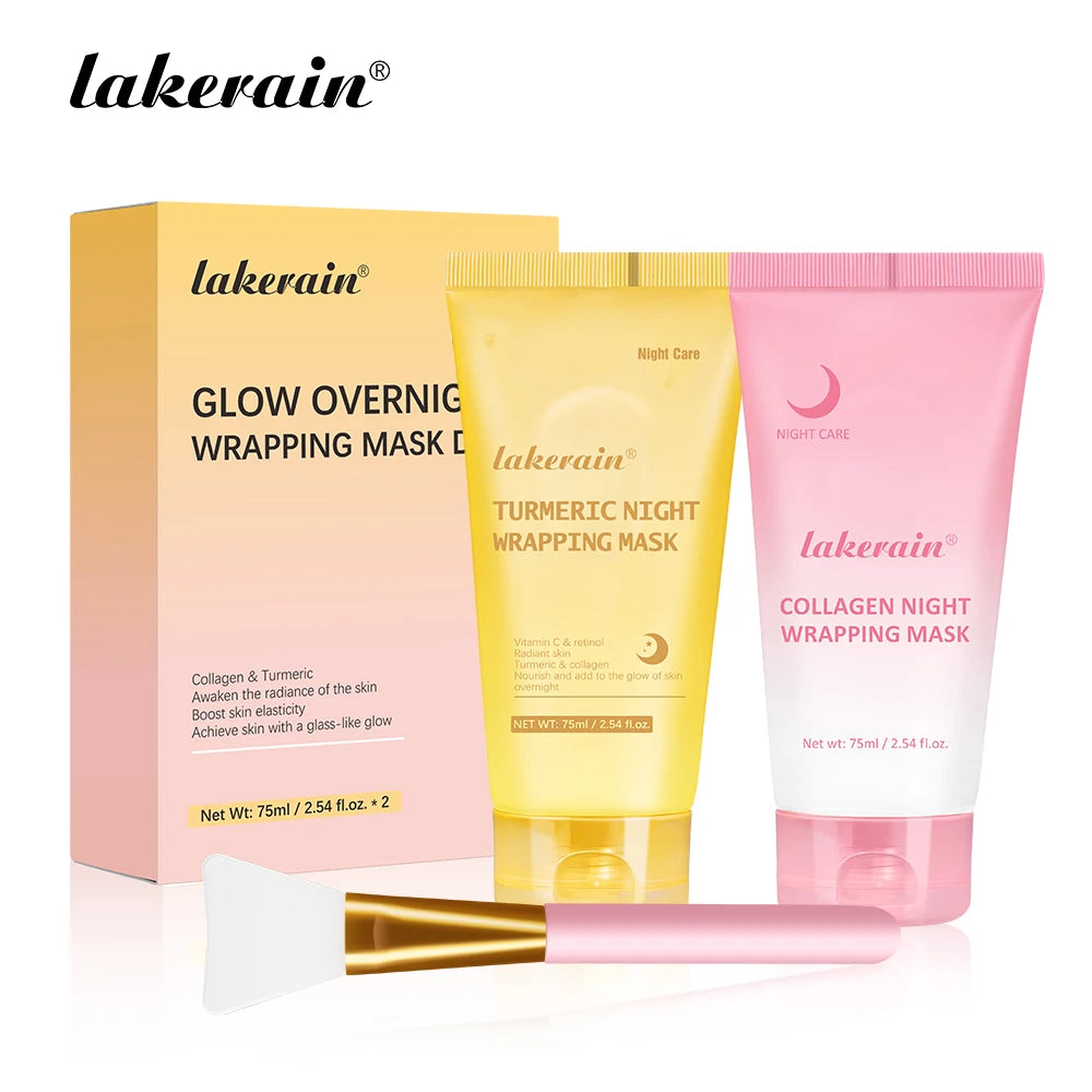 Collagen and Turmeric Overnight Peel-Off Face Mask for Deep Hydration - 38